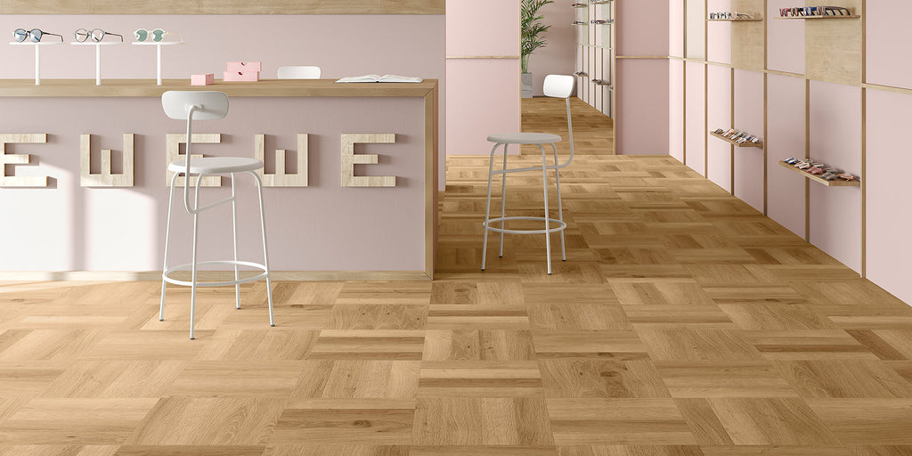 Invictus Maximus Dryback Highland Oak Parquet – Classic – aranżacja