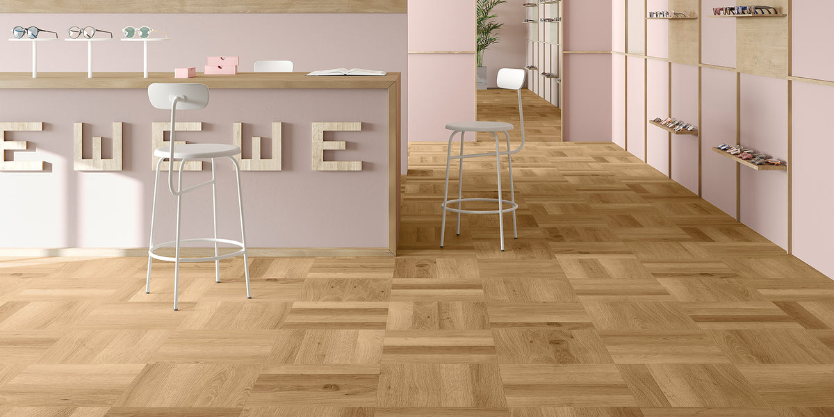 Invictus Maximus Dryback Highland Oak Parquet – Classic – aranżacja