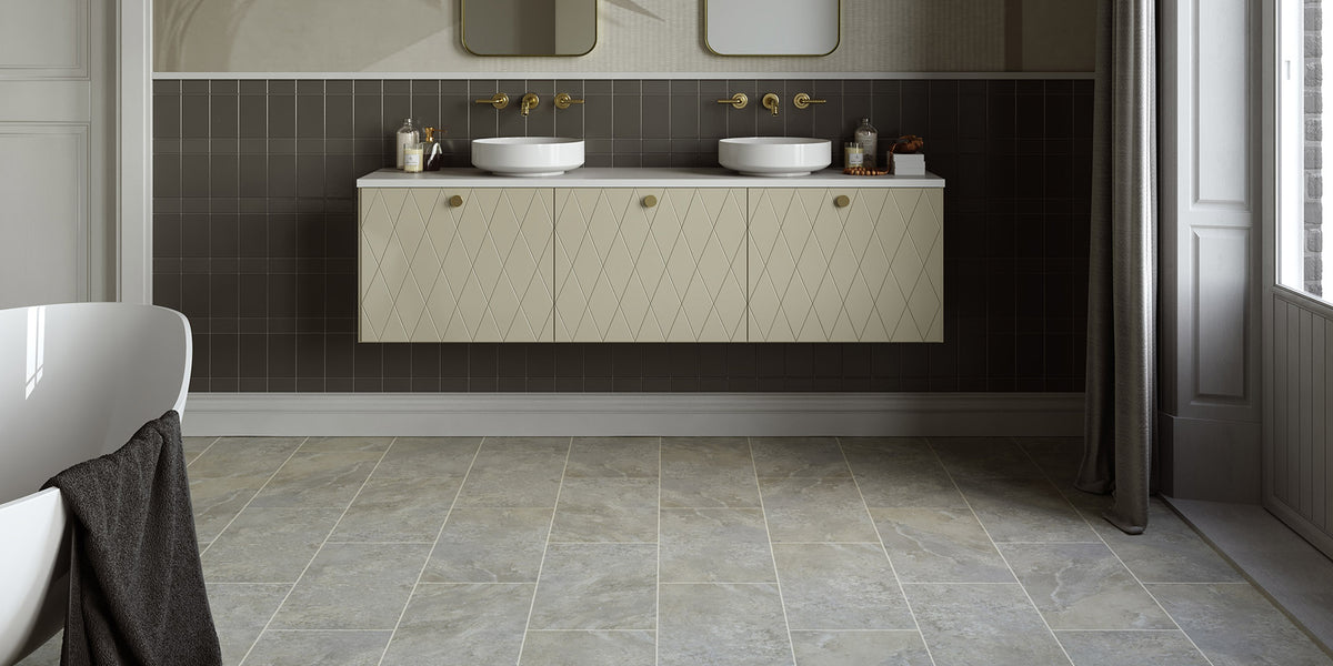 Invictus Primus Dryback York Stone – Powder – aranżacja