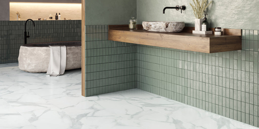 Invictus Primus Click Pure Marble – Snow – aranżacja