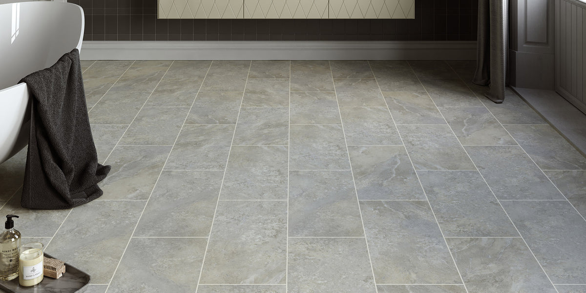 Invictus Primus Click York Stone – Powder – aranżacja